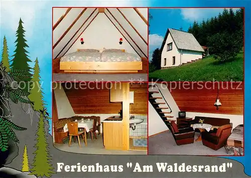 AK / Ansichtskarte Pobershau Ferienhaus Am Waldesrand Pobershau