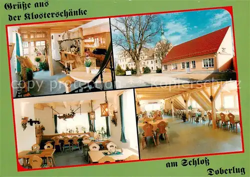 AK / Ansichtskarte Doberlug Kirchhain Klosterschaenke am Schloss Restaurant Doberlug Kirchhain