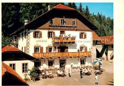 AK / Ansichtskarte Kiens_Suedtirol Gasthof Knapp Albergo Kiens Suedtirol