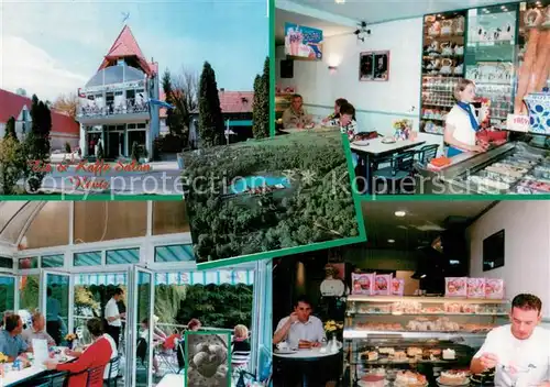 AK / Ansichtskarte Heviz Eis und Kaffee Salon Thermalbad Heviz