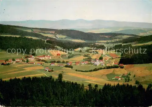 AK / Ansichtskarte Achslach Panorama Bayerischer Wald Achslach