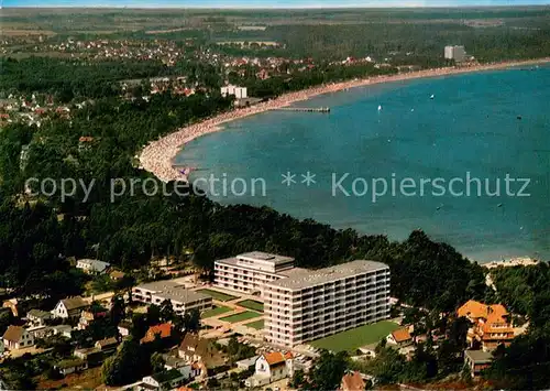 AK / Ansichtskarte Niendorf_Ostseebad_Timmendorferstrand Hotels Strand Ostseeheilbaeder 