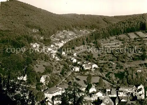 AK / Ansichtskarte Schoenau_Odenwald Panorama Greiner Tal Schoenau Odenwald