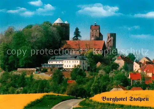 AK / Ansichtskarte Stolpen Burghotel Stolpen