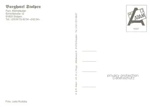 AK / Ansichtskarte Stolpen Burghotel Stolpen