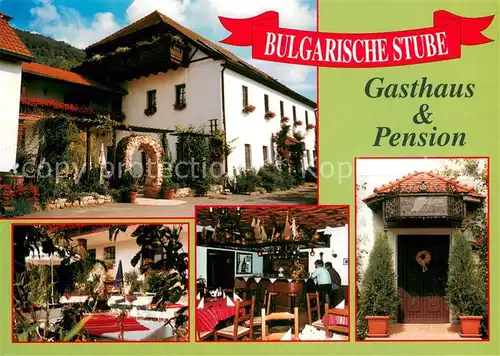 AK / Ansichtskarte Porstendorf Gasthaus Pension Bulgarische Stube Restaurant Bar Porstendorf