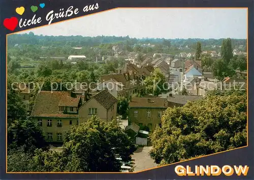 AK / Ansichtskarte Glindow Stadtpanorama Glindow