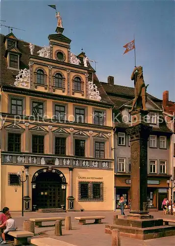 AK / Ansichtskarte Erfurt Haus zum Roten Ochsen heute Galerie am Fischmarkt Erfurt