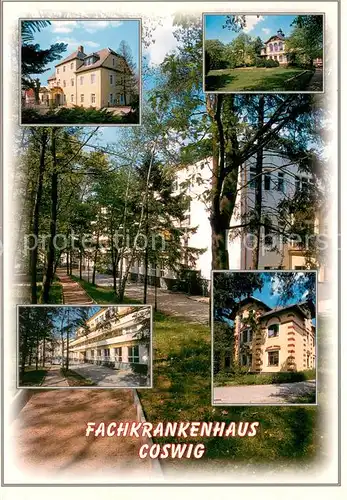 AK / Ansichtskarte Coswig_Sachsen Fachkrankenhaus Coswig Sachsen