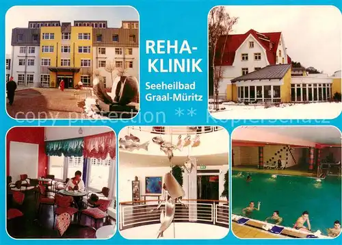 AK / Ansichtskarte Graal Mueritz_Ostseebad Reha Klinik Seeheilbad Graal Mueritz_Ostseebad