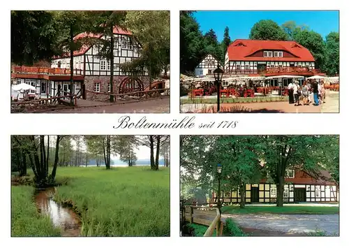 AK / Ansichtskarte Guehlen_Glienicke Gasthof Restaurant Boltenmuehle Ruppiner Schweiz Guehlen_Glienicke