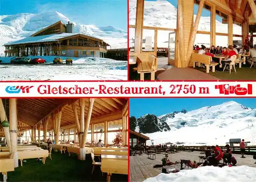AK / Ansichtskarte Kaunertal Gletscher Restaurant Kaunertal