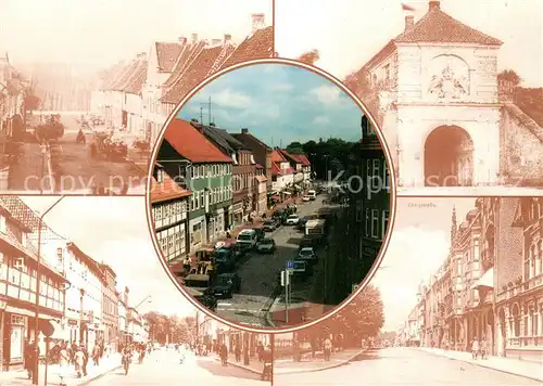 AK / Ansichtskarte Rendsburg Koenigstrasse im Wandel d. Jahrhunderte Rendsburg