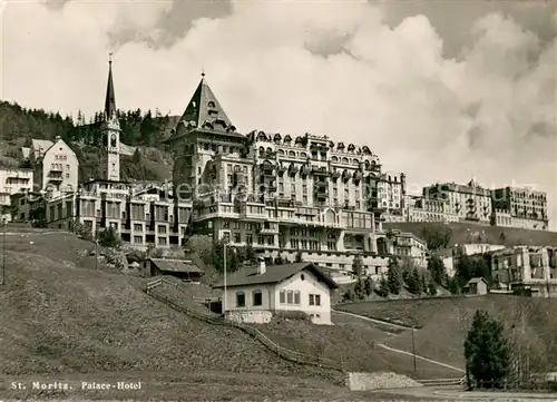 AK / Ansichtskarte St_Moritz_GR Palace Hotel St_Moritz_GR