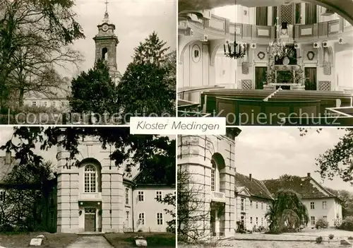 AK / Ansichtskarte Medingen_Bad_Bevensen Kloster Medingen Ehem Zisterzienser Nonnenkloster Barockbau nach dem Brand 1781 Medingen_Bad_Bevensen