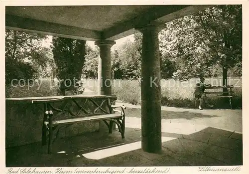 AK / Ansichtskarte Bad_Salzhausen Lithiumquelle Bad_Salzhausen