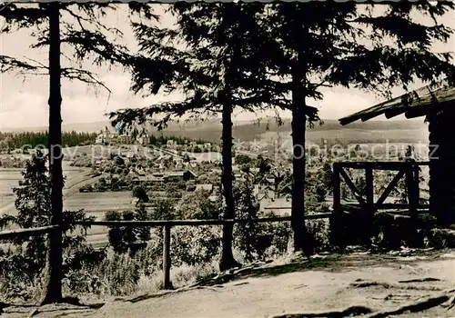 AK / Ansichtskarte Finsterbergen Blick vom Hainfelsen Finsterbergen