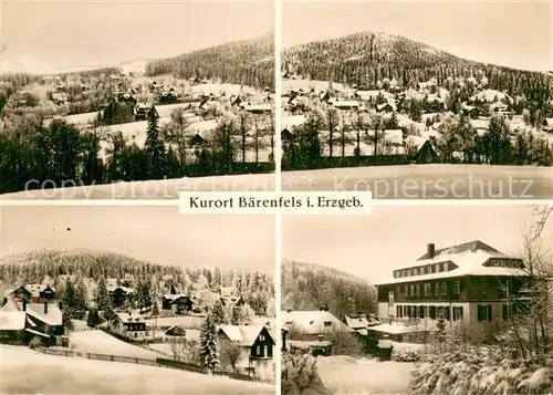 AK / Ansichtskarte Baerenfels_Erzgebirge Panorama Baerenfels Erzgebirge