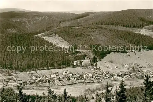 AK / Ansichtskarte Manebach Blick vom Grossen Hermannstein Manebach