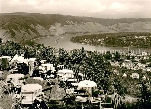 AK / Ansichtskarte Boppard_Rhein Hoehengaststaette Forsthaus Kreuzberg Boppard Rhein