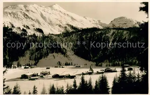 AK / Ansichtskarte Laret mit Drusatscha Laret