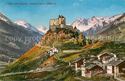 AK / Ansichtskarte Tarasp Schloss Tarasp Tarasp