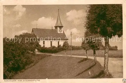 AK / Ansichtskarte Sternenberg_ZH Kirchlein Sternenberg ZH