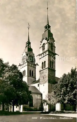 AK / Ansichtskarte Winterthur__ZH Stadtkirche 