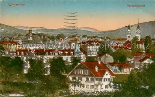 AK / Ansichtskarte Winterthur__ZH Generalansicht 