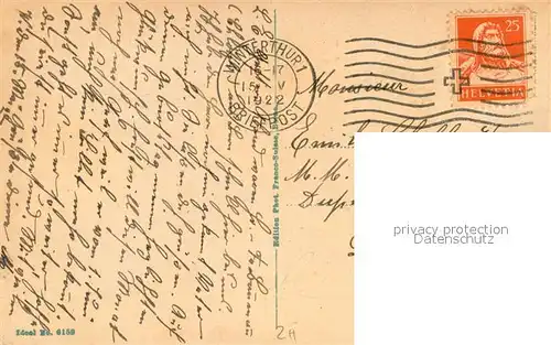 AK / Ansichtskarte Winterthur__ZH Generalansicht 