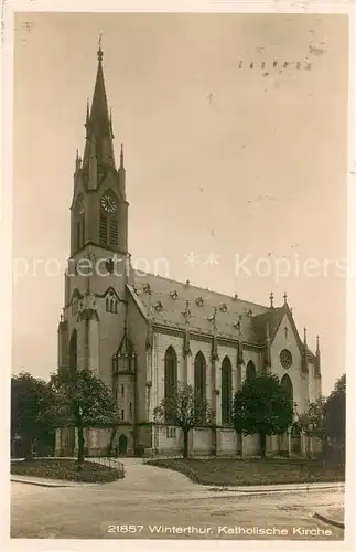AK / Ansichtskarte Winterthur__ZH Katholische Kirche 