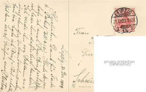 AK / Ansichtskarte Leipzig Augustusplatz Brunnen Leipzig