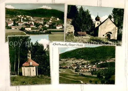 AK / Ansichtskarte Boebrach Panorama Kapelle Boebrach