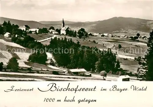 AK / Ansichtskarte Bischofsreut_Haidmuehle Panorama Ferienort im Bayerischen Wald Bischofsreut_Haidmuehle