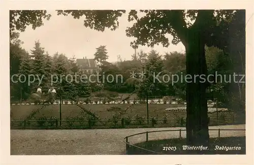 AK / Ansichtskarte Winterthur__ZH Panorama 