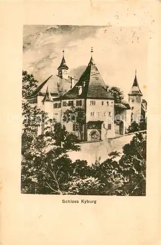 AK / Ansichtskarte Kyburg_ZH Schloss Kyburg Kyburg_ZH