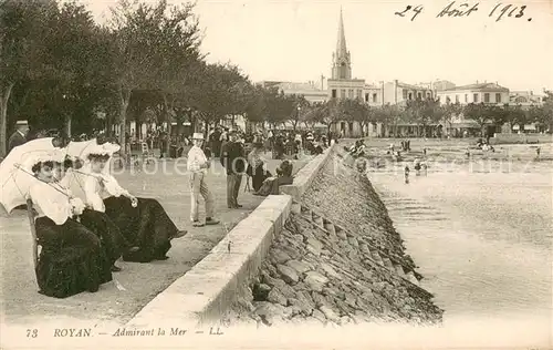 AK / Ansichtskarte Royan_17 Admirant la Mer 