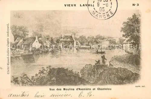 AK / Ansichtskarte Laval_53 Vue des Moulins dAveniere et Chantelou 