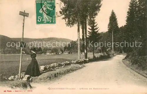 AK / Ansichtskarte Gerardmer_88_Vosges Echo de Ramberchamp 