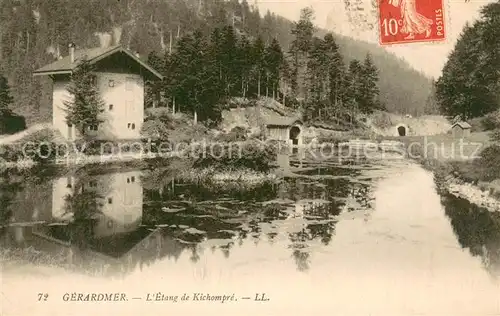 AK / Ansichtskarte Gerardmer_88_Vosges Etang de Kichompre 