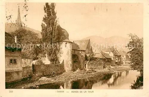 AK / Ansichtskarte Thann_Haut_Rhin_Elsass Bords de la Thur Thann_Haut_Rhin_Elsass