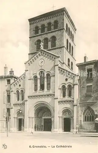 AK / Ansichtskarte Grenoble_38 La Cathedrale 