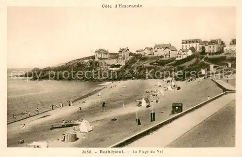 AK / Ansichtskarte Rotheneuf La Plage du Val Rotheneuf