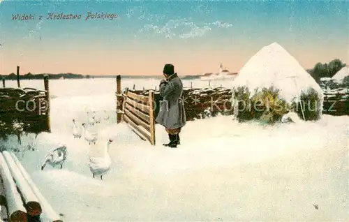 AK / Ansichtskarte Polen_Poland Widok z Krolestwa Polskigo 