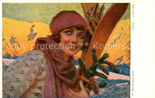 AK / Ansichtskarte Polen_Poland Zima L Hiver 