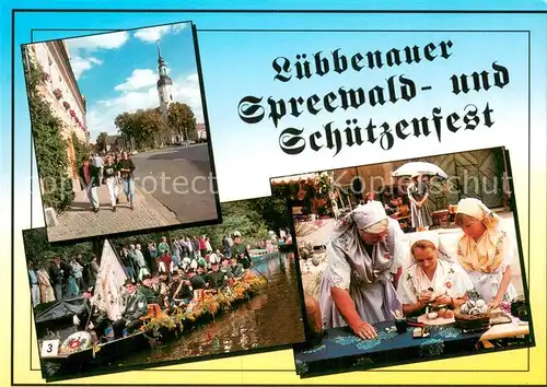 AK / Ansichtskarte Luebbenau_Spreewald Spreewald Schuetzenfest Luebbenau Spreewald