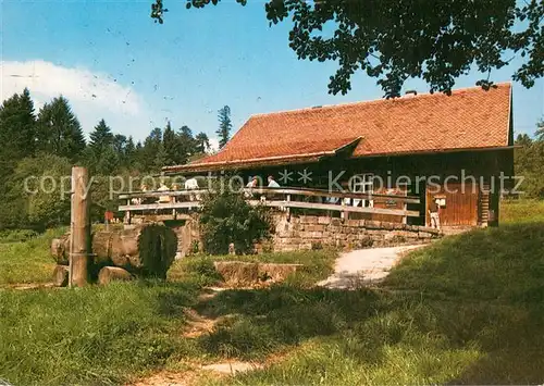 AK / Ansichtskarte Wildbad_Schwarzwald Waldraststaette Gruenhuette Aussenansicht Wildbad_Schwarzwald