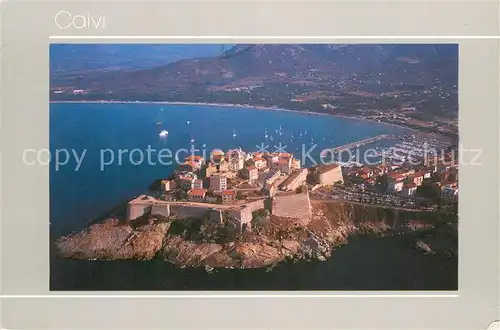 AK / Ansichtskarte Corse_Ile_de Fliegeraufnahme Panorama Corse_Ile_de