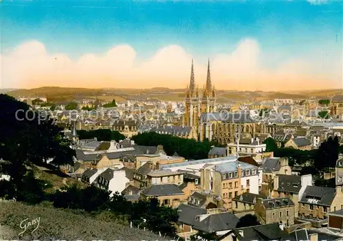 AK / Ansichtskarte Quimper Panorama Quimper