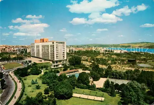AK / Ansichtskarte Istanbul_Constantinopel Fliegeraufnahme Hilton Hotel  Istanbul_Constantinopel